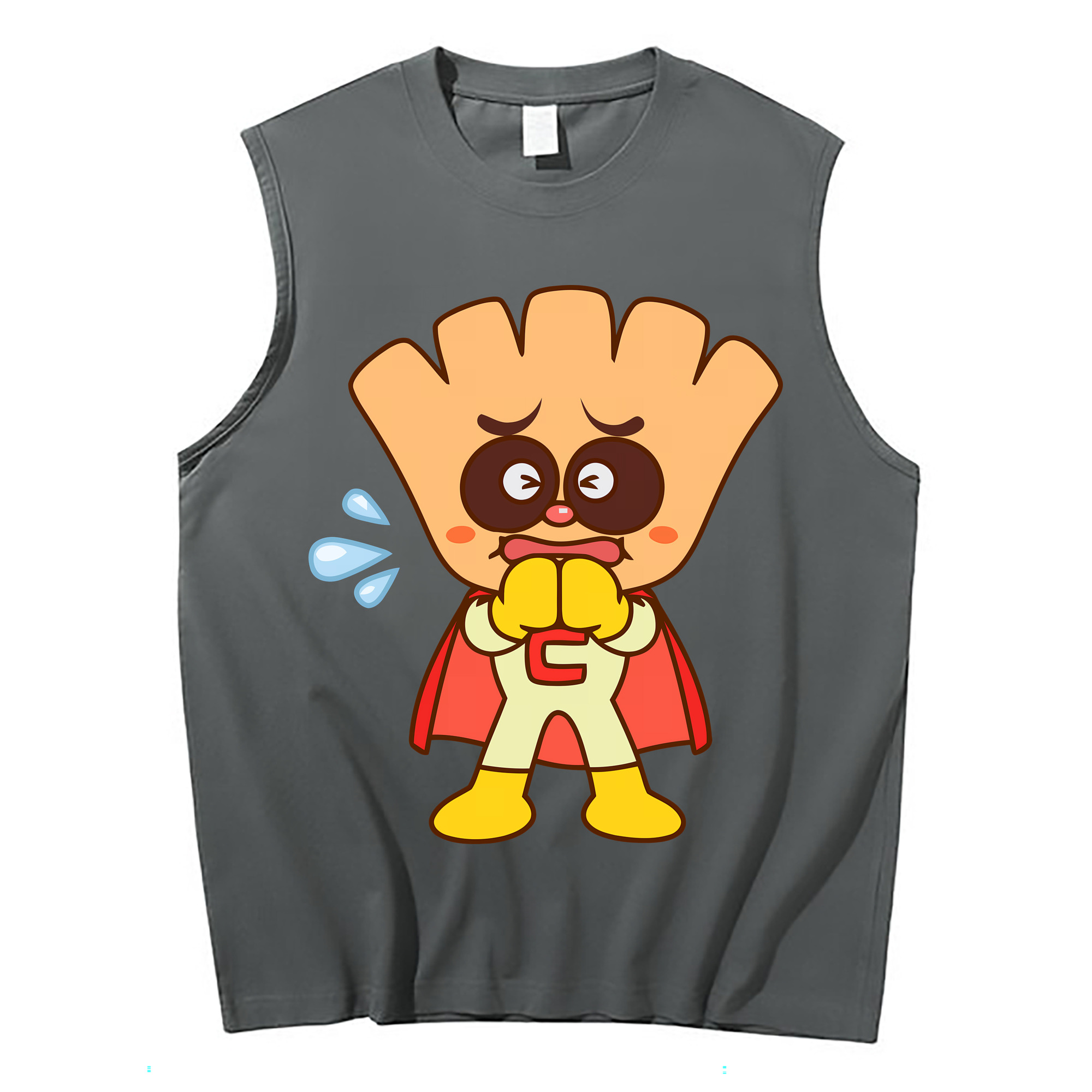 （画像用） アンパンマン Anpanman コットン100％タンクトップ（フロントプリント）